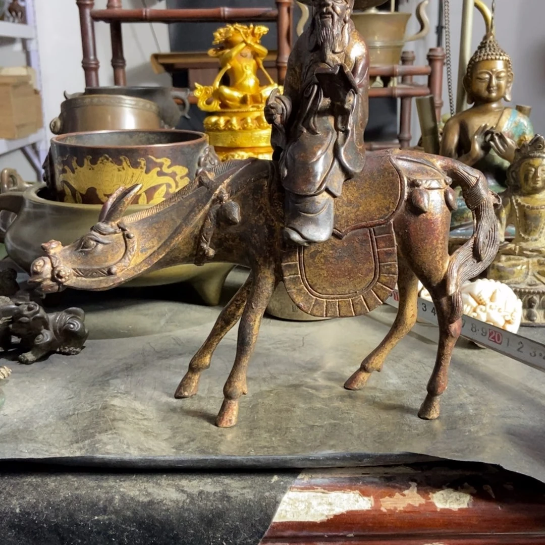 老***童铜器工艺品摆件香炉摆件