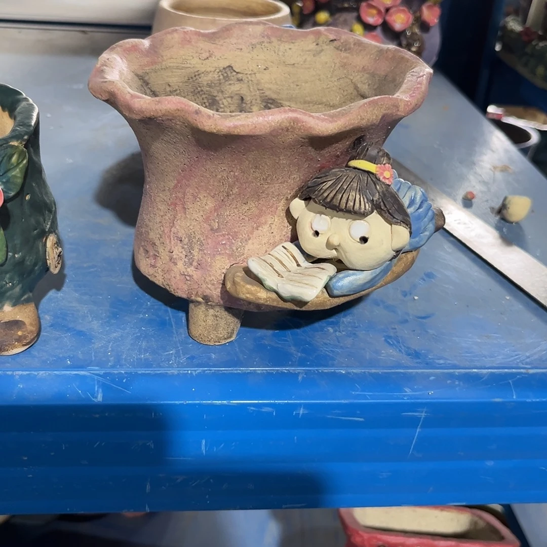 5 号陶然花器手工花盆