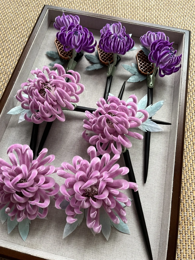 原创设计软簪发簪休闲风轻奢甜美女精美清新饰品森系