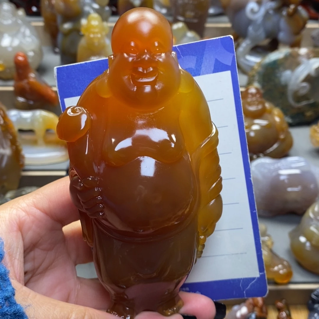 优***玛瑙/玉髓未镶嵌把件