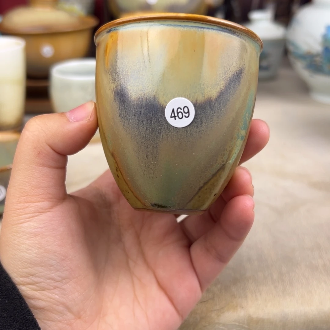 杯纯手工茶烧主人杯