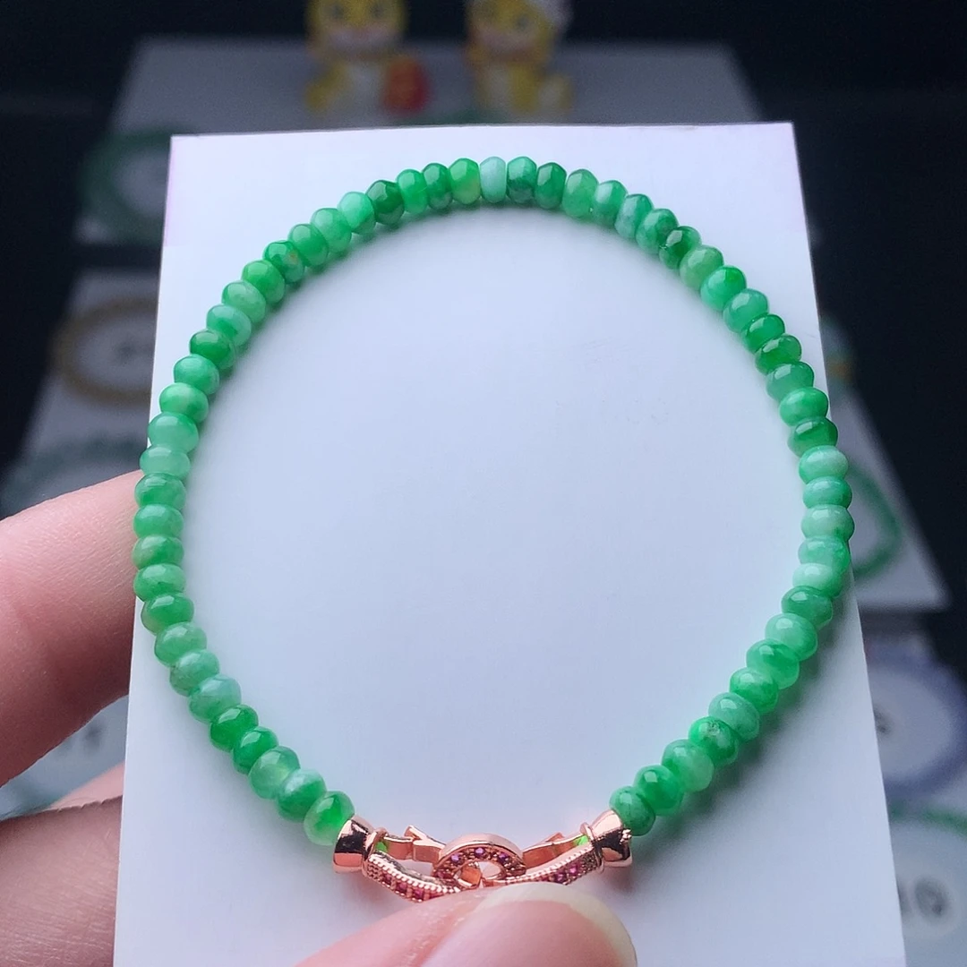 翡翠未镶嵌手链翡翠