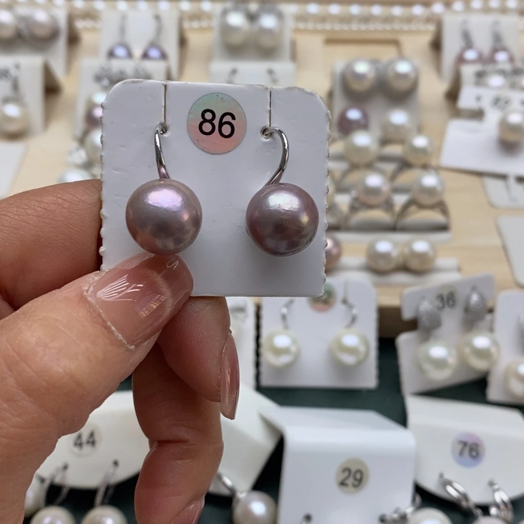 银S925镶嵌淡水珍珠颈饰