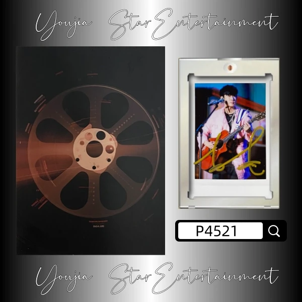 P4521【林俊杰】正品拍立得照片 白边边框
