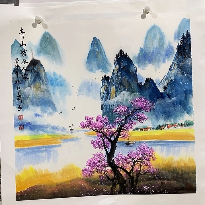 国画手写手绘作品404