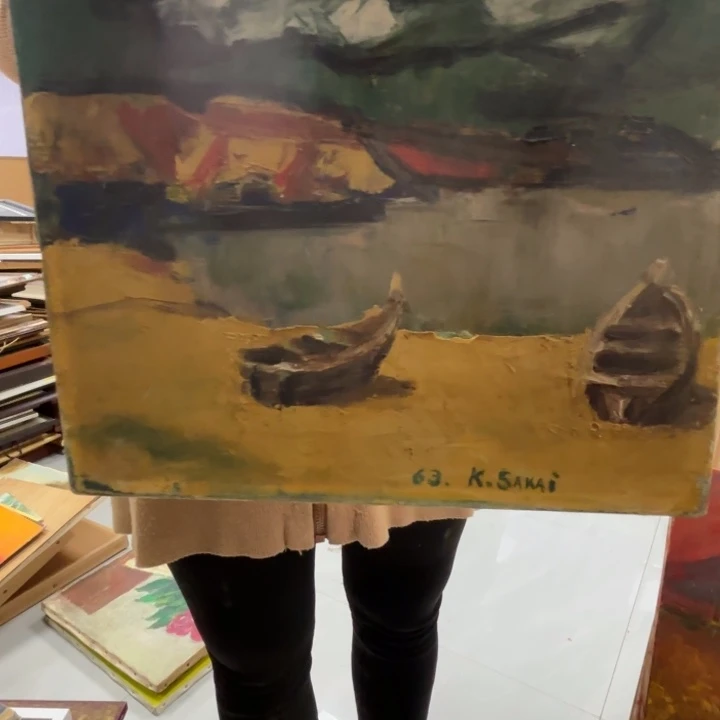 太***湾版画中古物品不退换31