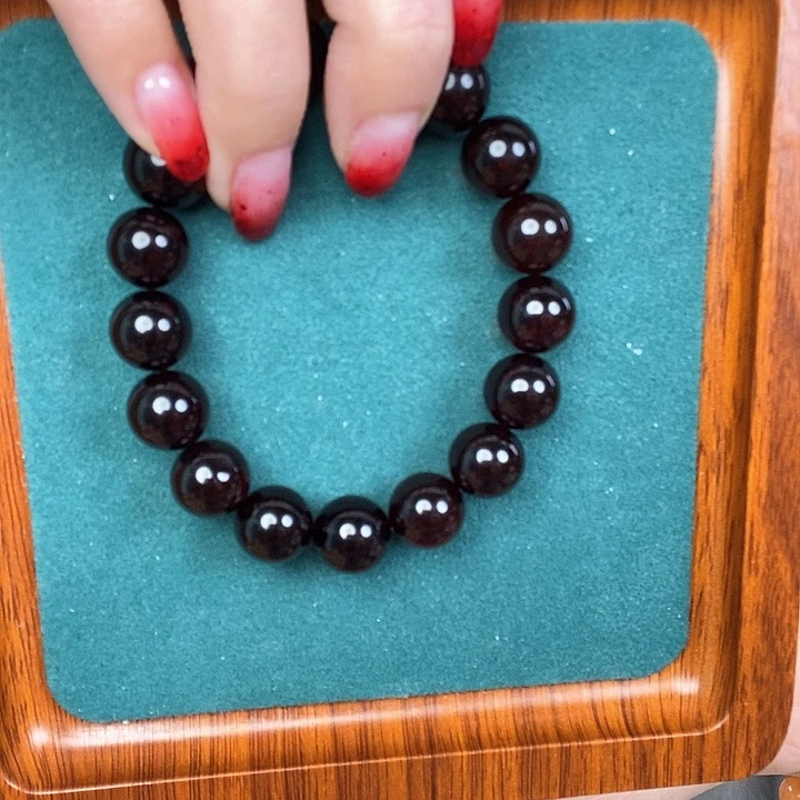 血珀手链未镶嵌手串