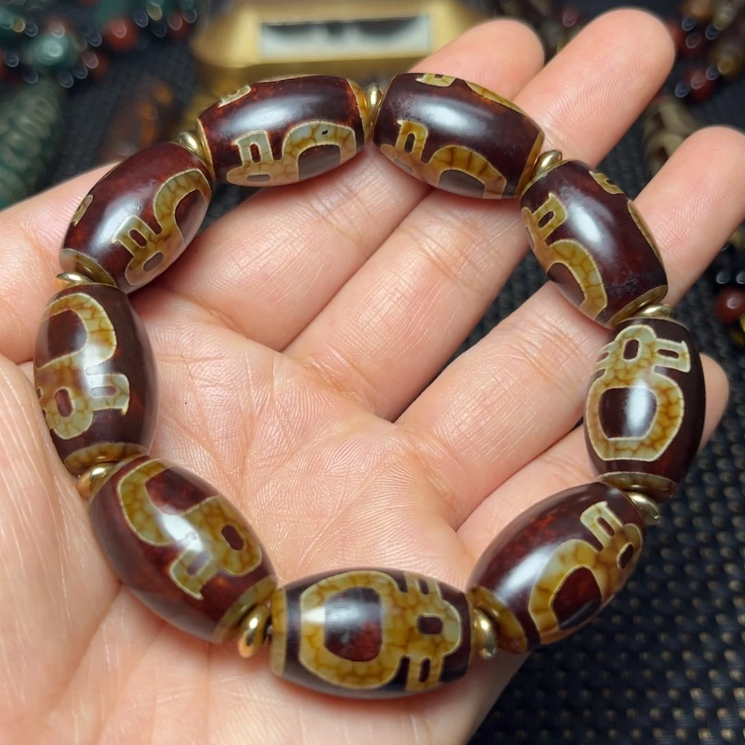 玛瑙/玉髓手链未镶嵌人***?