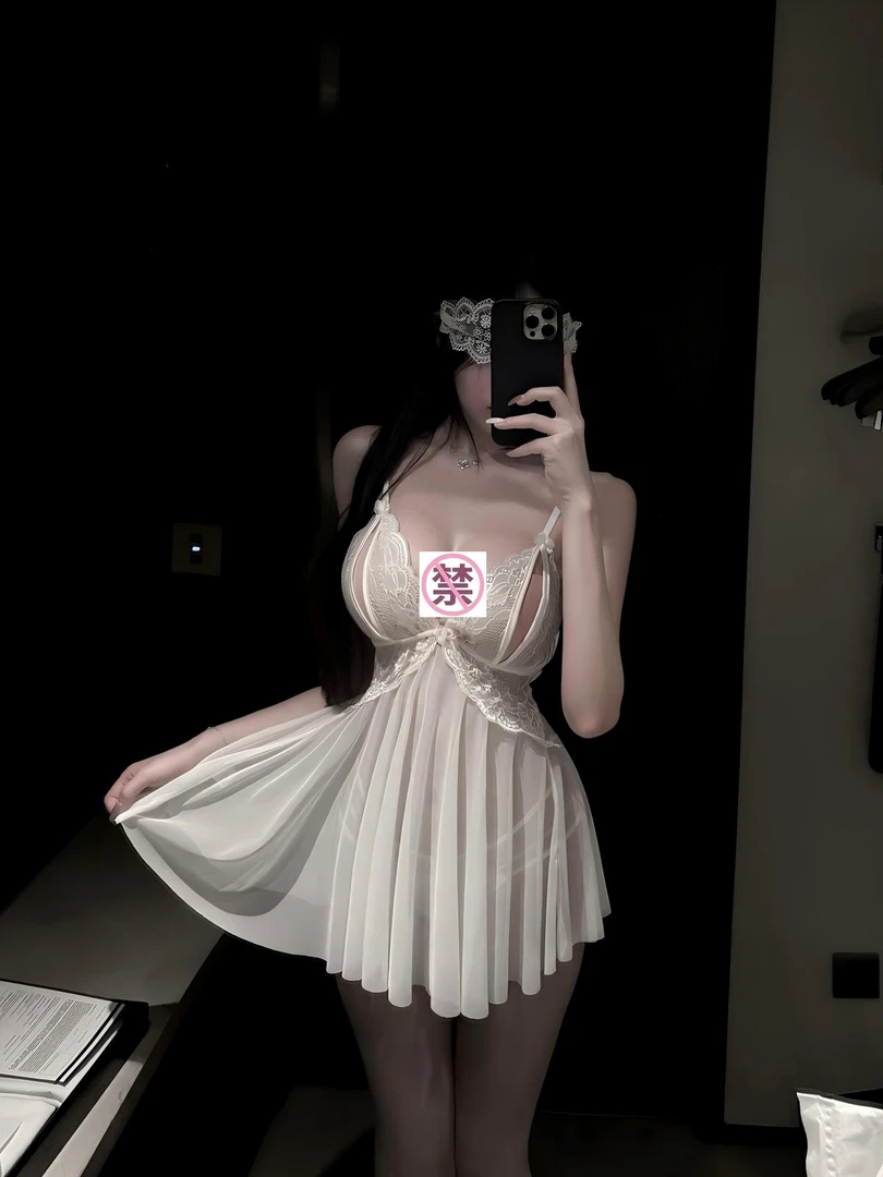Hue·薄透柔纱性感优雅女睡衣