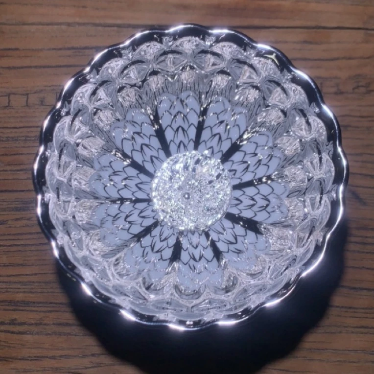 a冰清玉洁银盘龙杯 茶杯 主人杯 C（无礼盒）