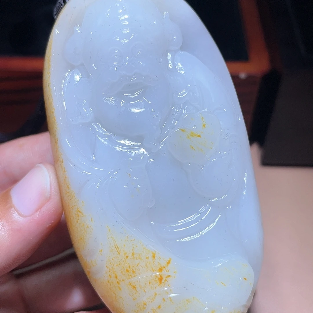 和田玉颈饰未镶嵌A7