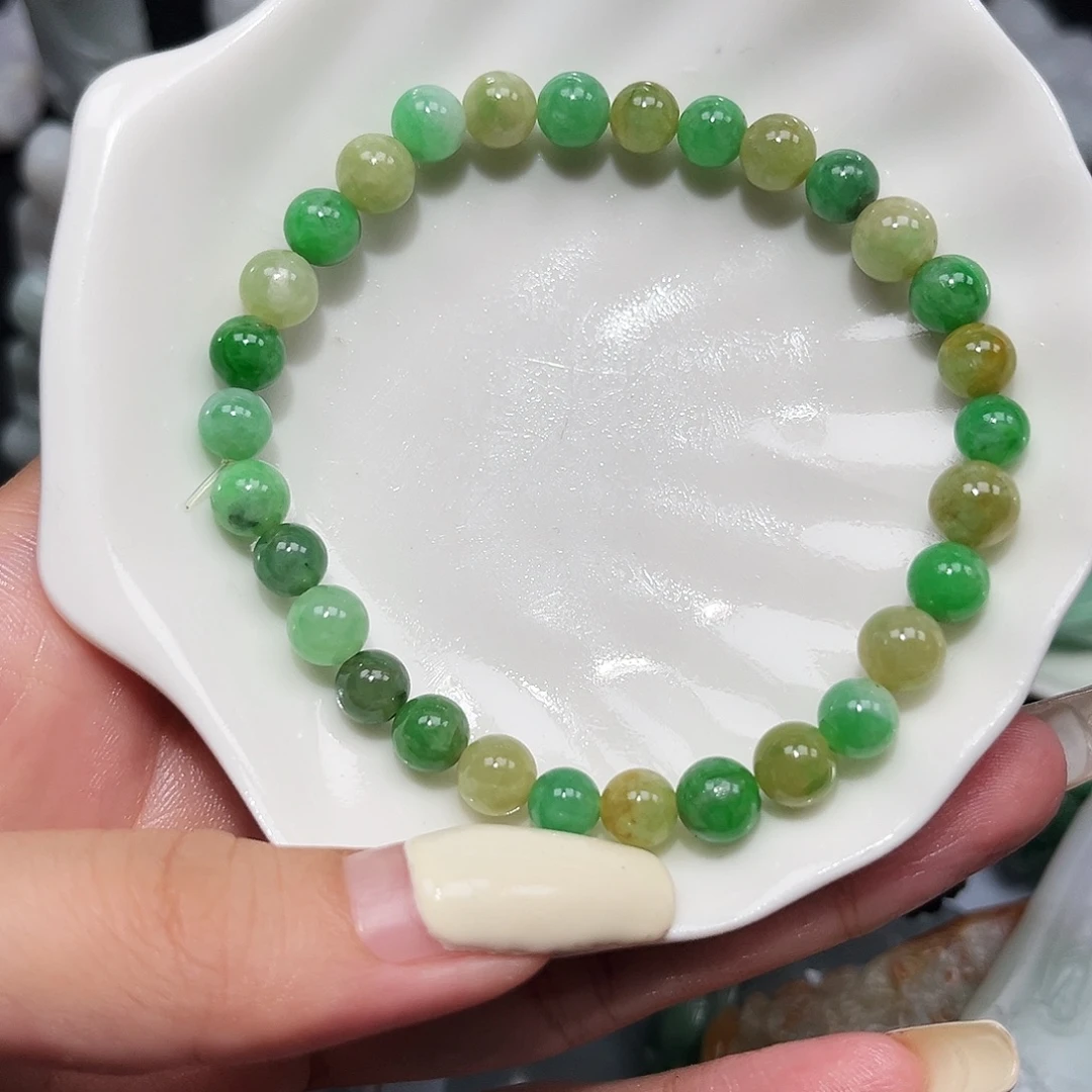 翡翠未镶嵌手链翡翠