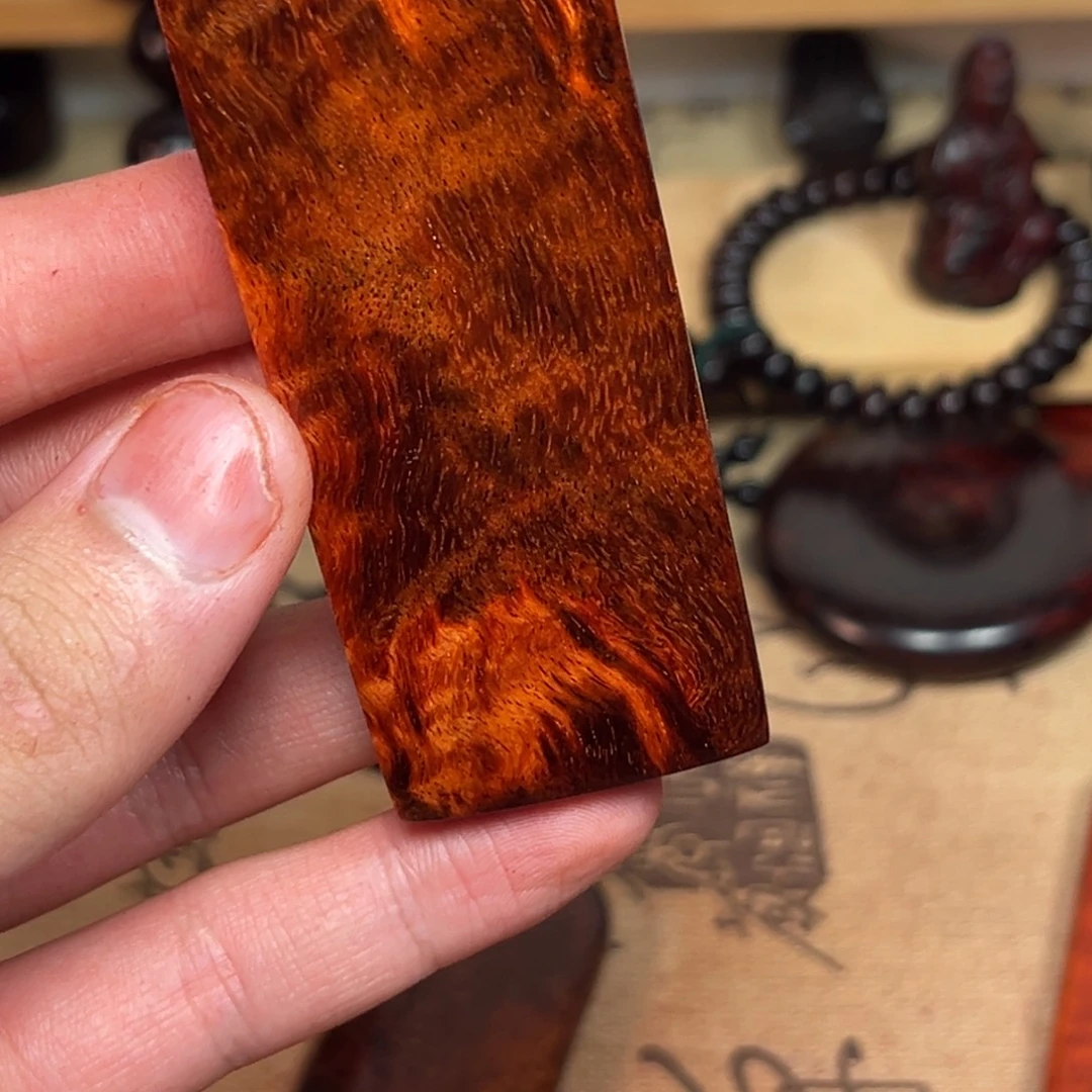 登***远小叶紫檀把件印度小叶紫檀