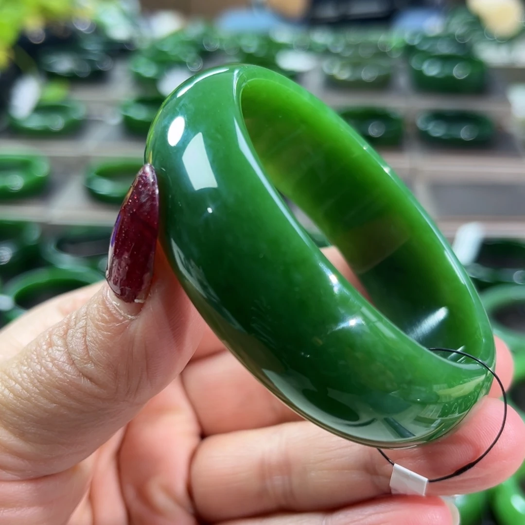 未镶嵌手镯和田玉（碧玉）用****8