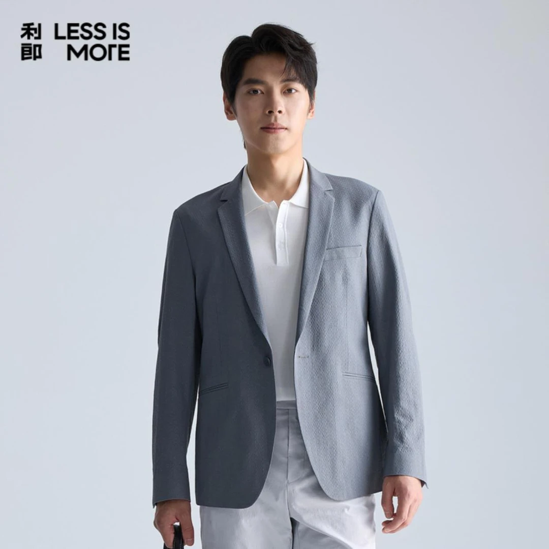 Lilanz/利郎单西 (A5CDX02)男士时尚休闲春季春夏简约修身商务