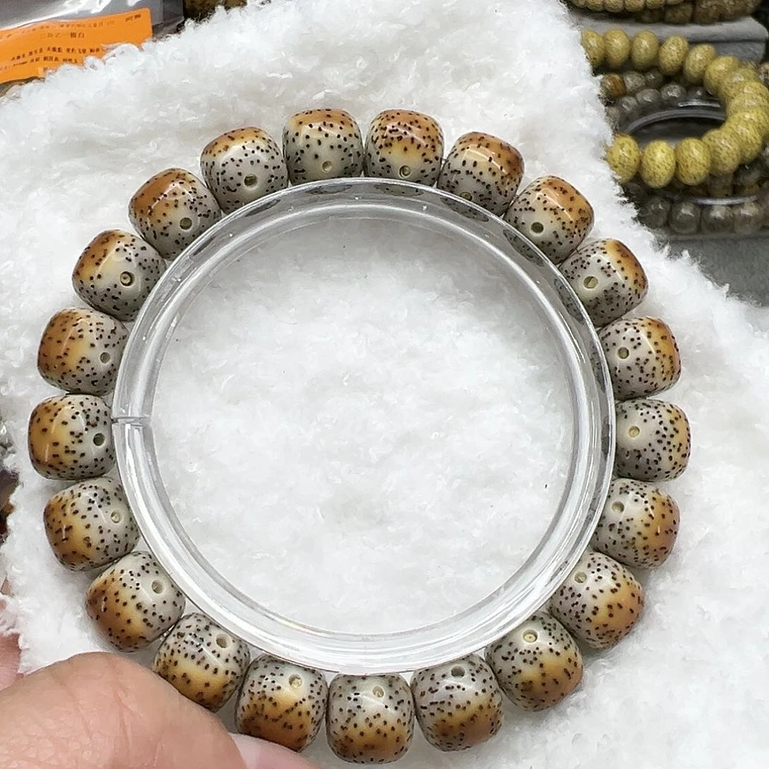 星月菩提手串36高端火烧云星月菩提单圈1.1