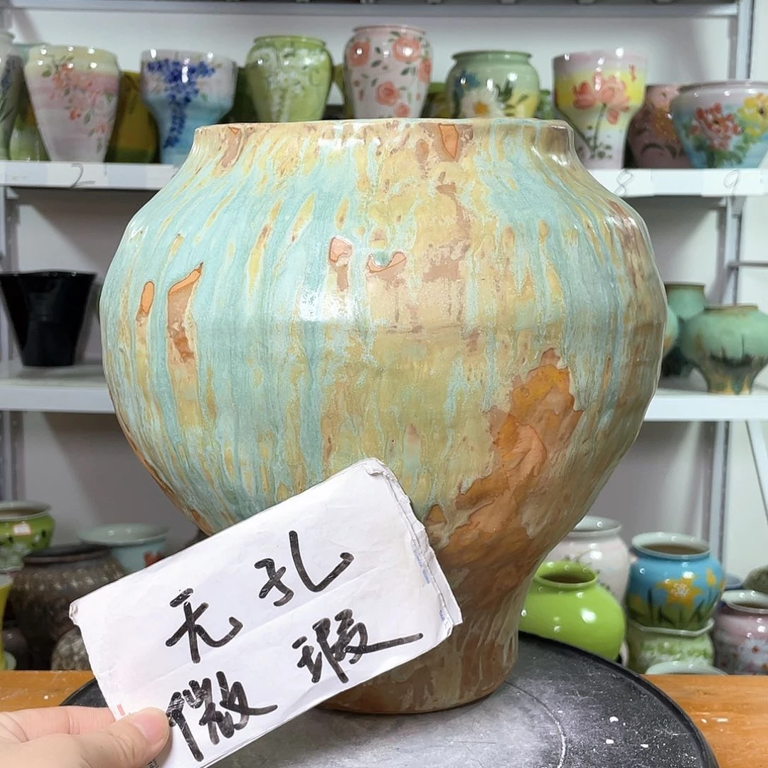 景德镇陶瓷花盆花器暇256