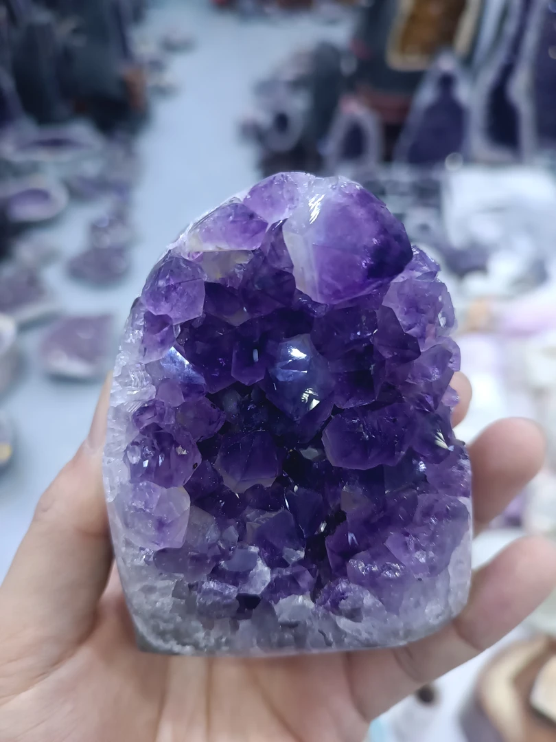 巴西乌拉圭紫水晶摆件