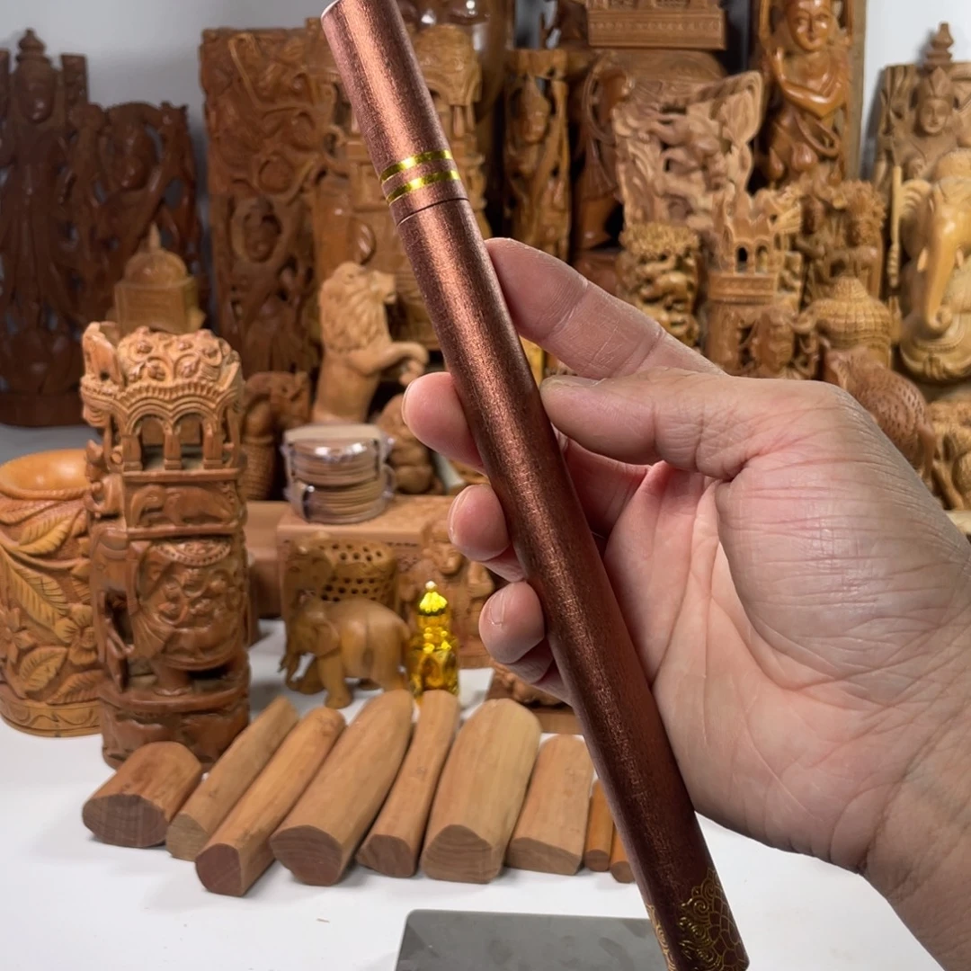 南***夫把件檀香木老山檀香