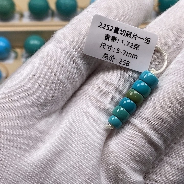 绿松石未镶嵌颈饰