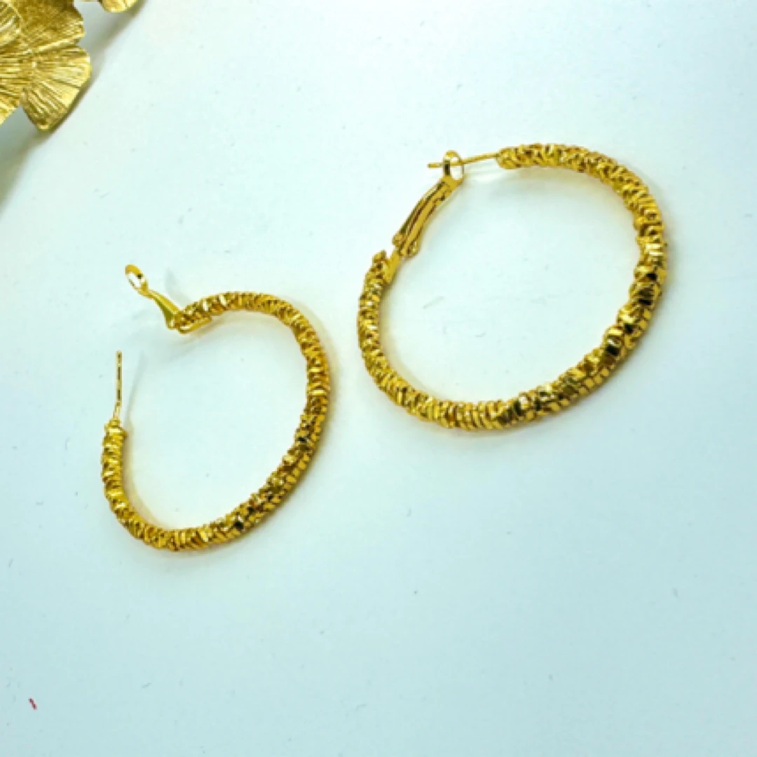 黄铜耳饰 铜TJ159 铜首饰铜耳环 单件