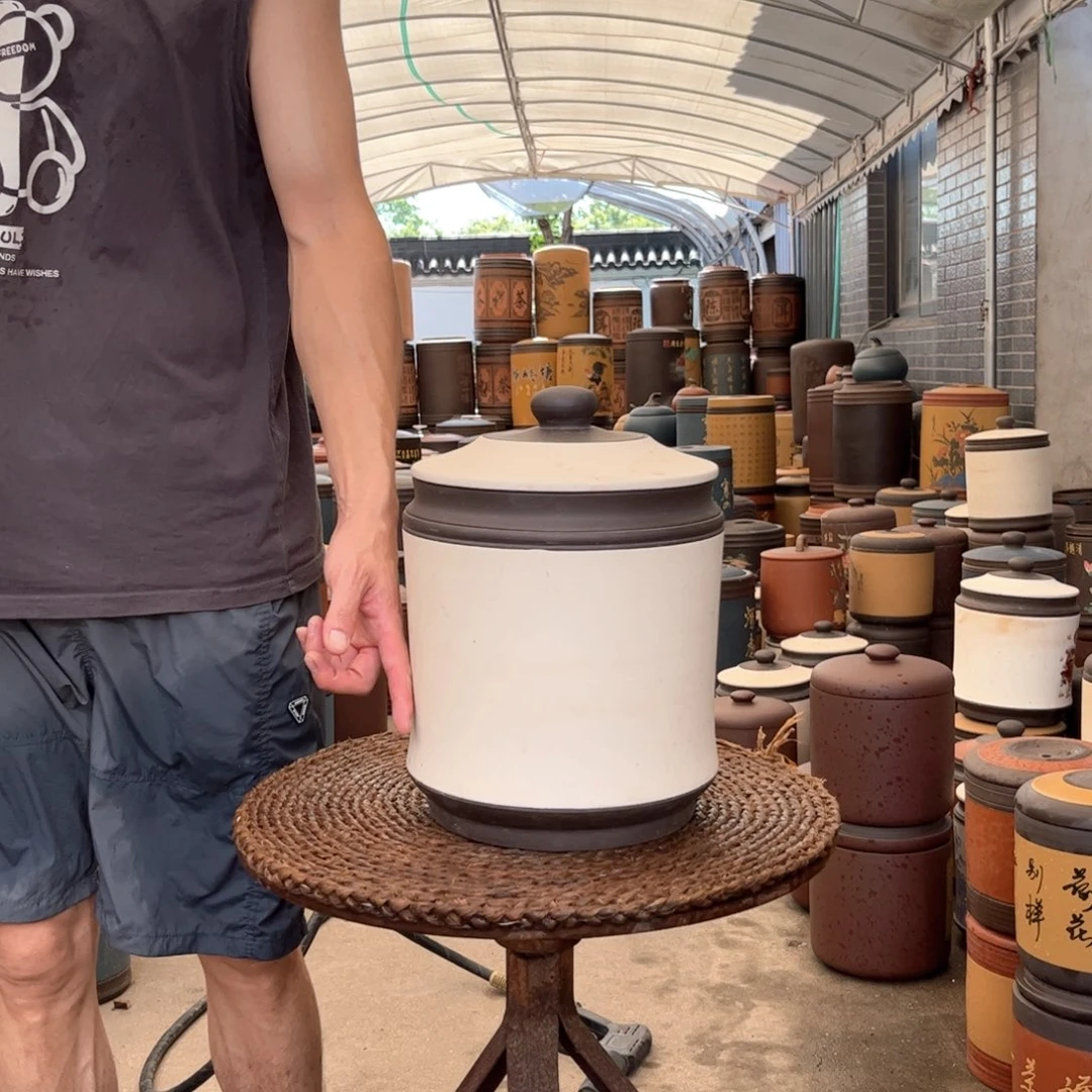 紫砂茶叶罐8 饼茶叶罐