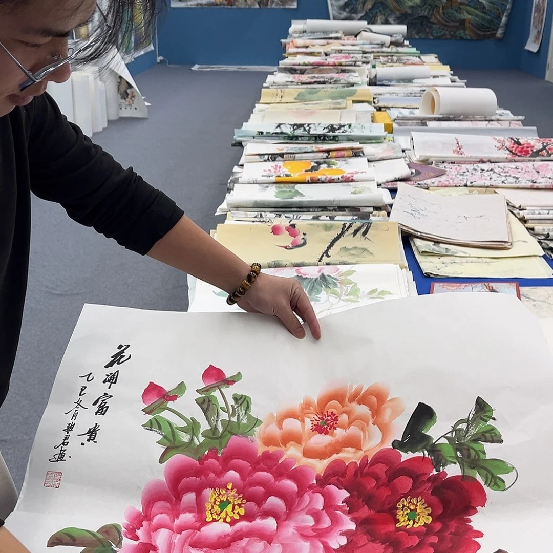 国画纯手绘作品欣赏