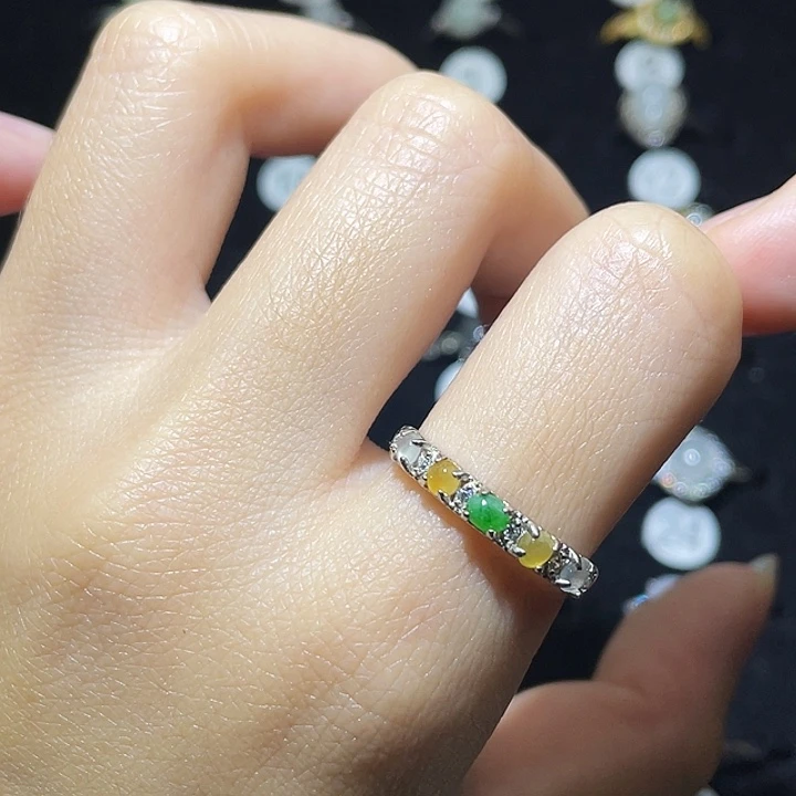 D***H翡翠未镶嵌戒指戒指