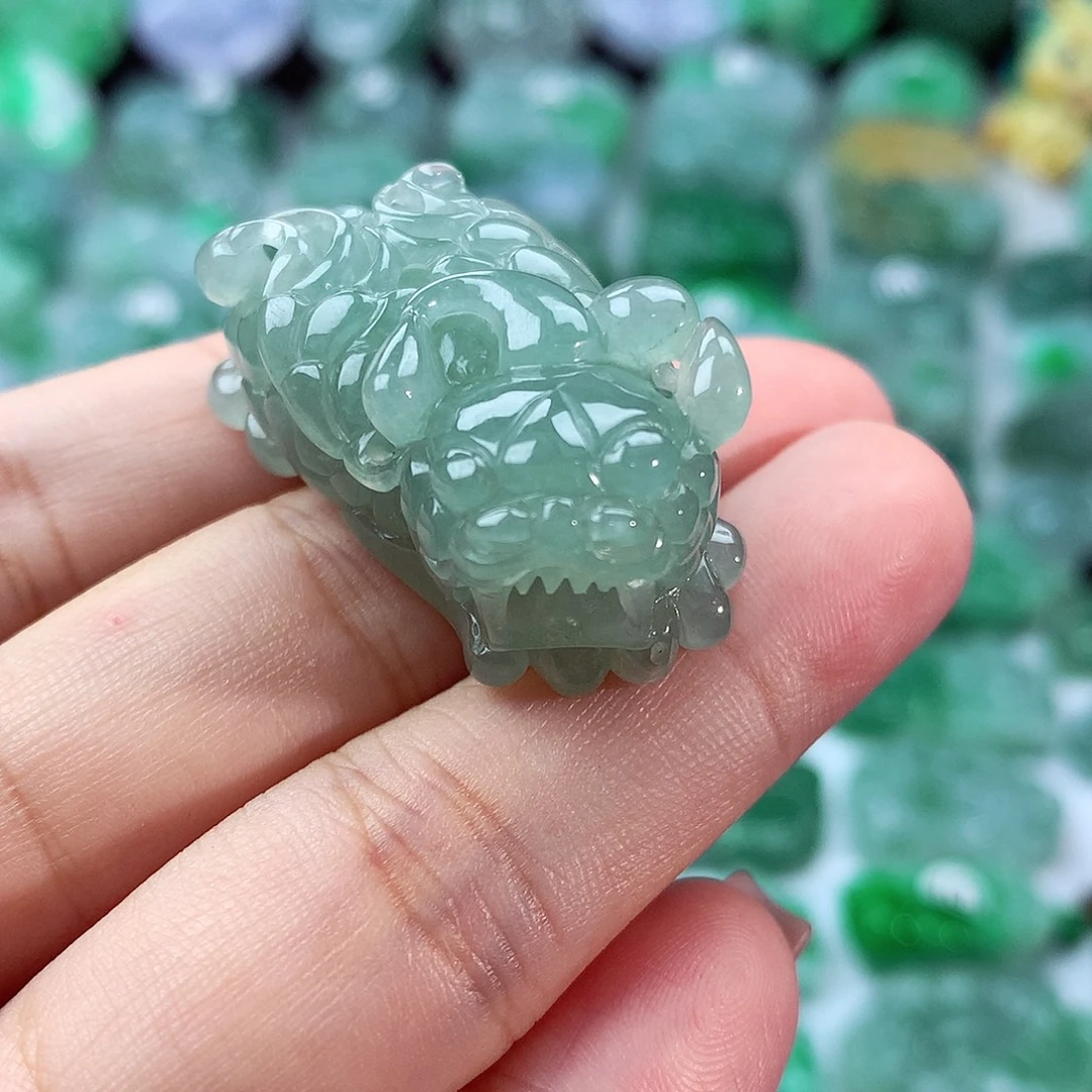 蒲***】翡翠未镶嵌颈饰翡翠