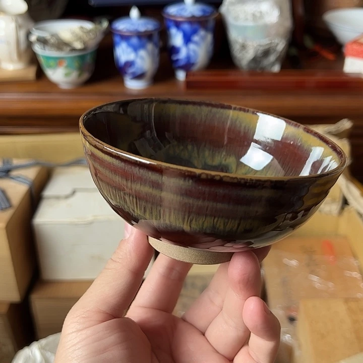 瓷片茶碗全新全品