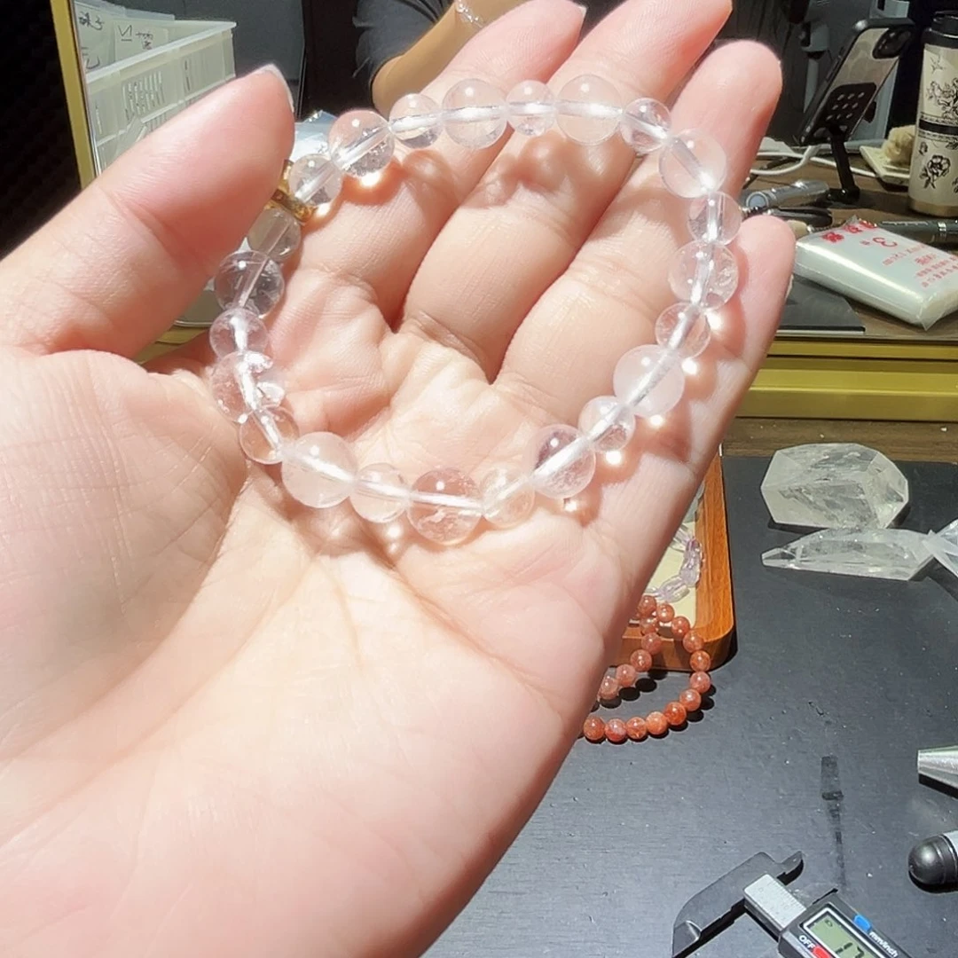 水晶手链未镶嵌白水晶11号