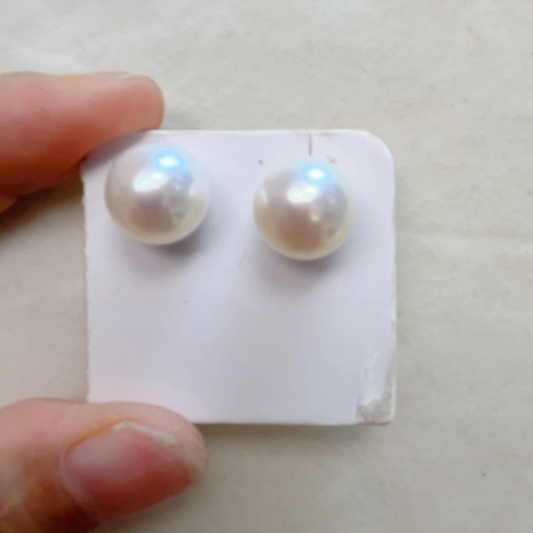 未镶嵌淡水珍珠耳饰