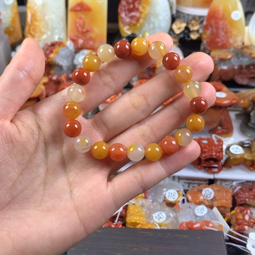 石英质玉（黄龙玉）未镶嵌挂件