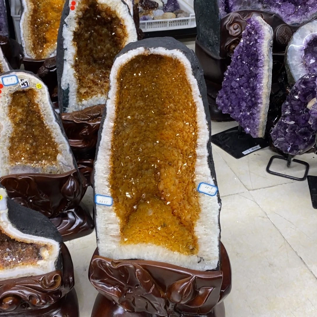 大型摆件（非配饰）未镶嵌紫晶莹