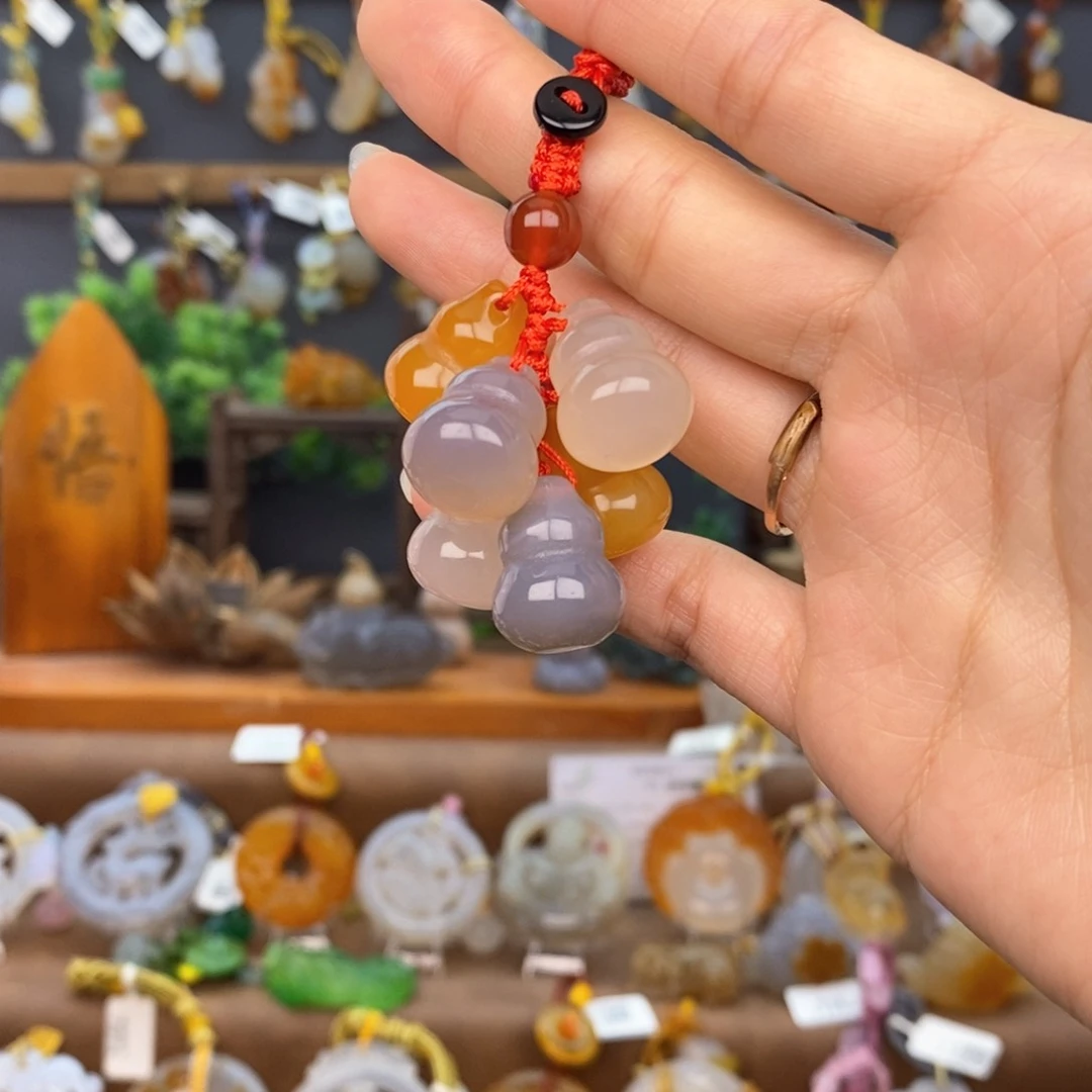 玛瑙/玉髓车挂未镶嵌6666666