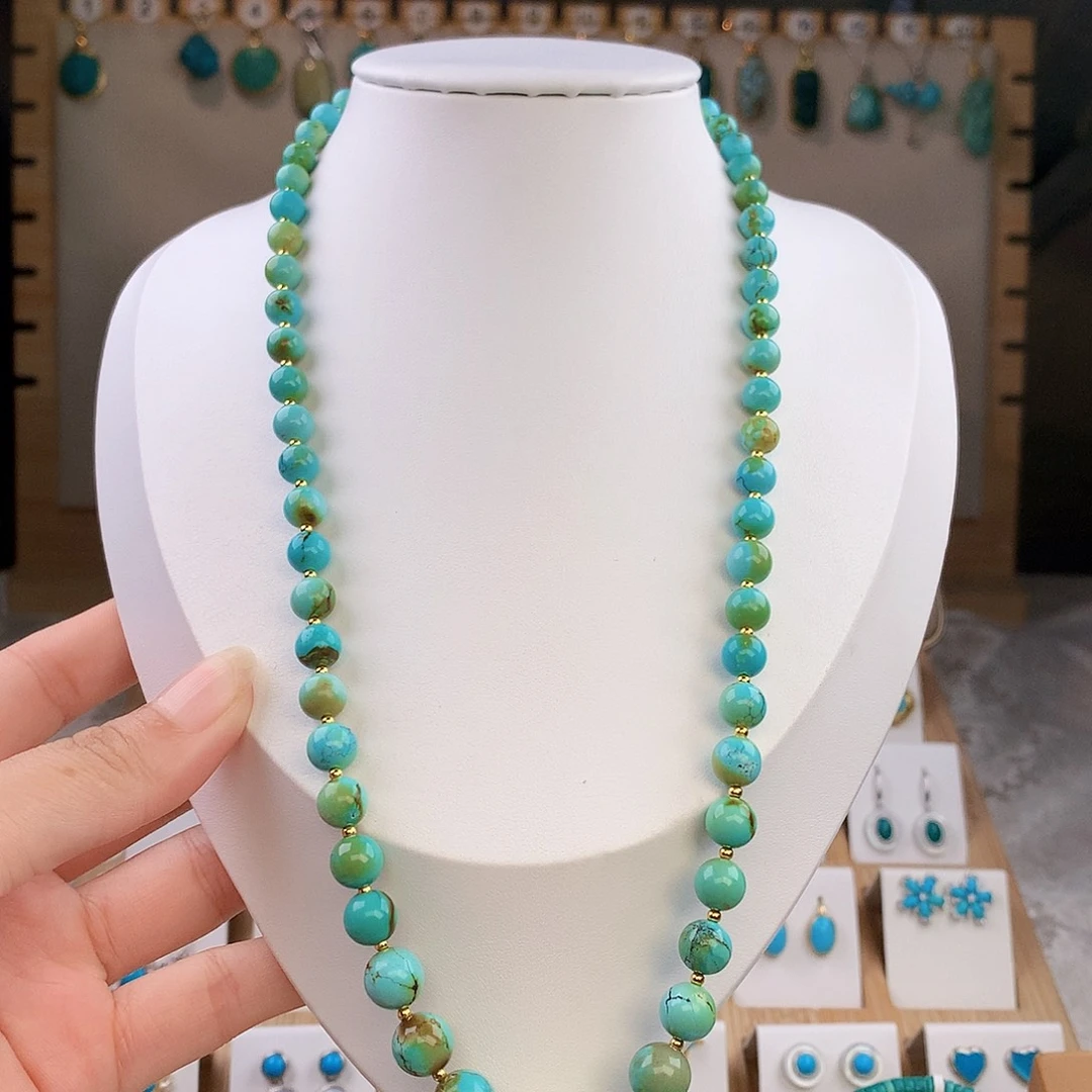 绿松石未镶嵌颈饰