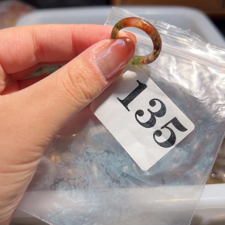 玛瑙/玉髓合金戒指135港15送一