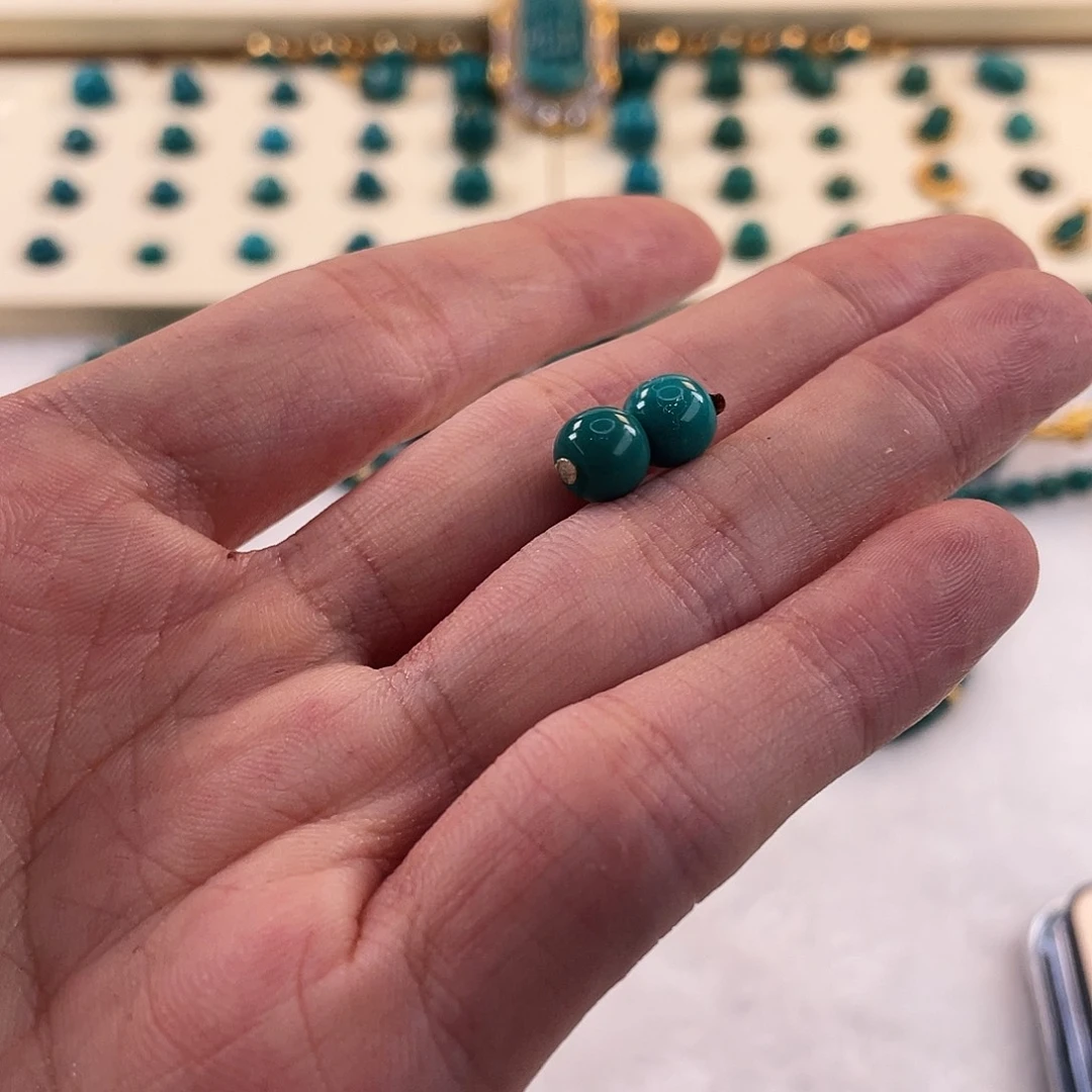 绿松石未镶嵌配饰