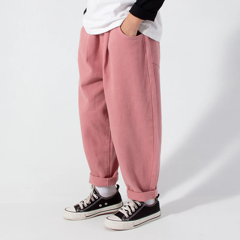 【清仓处理】女童裤子秋装2025新款儿童长裤宽松春秋中大童休闲裤潮