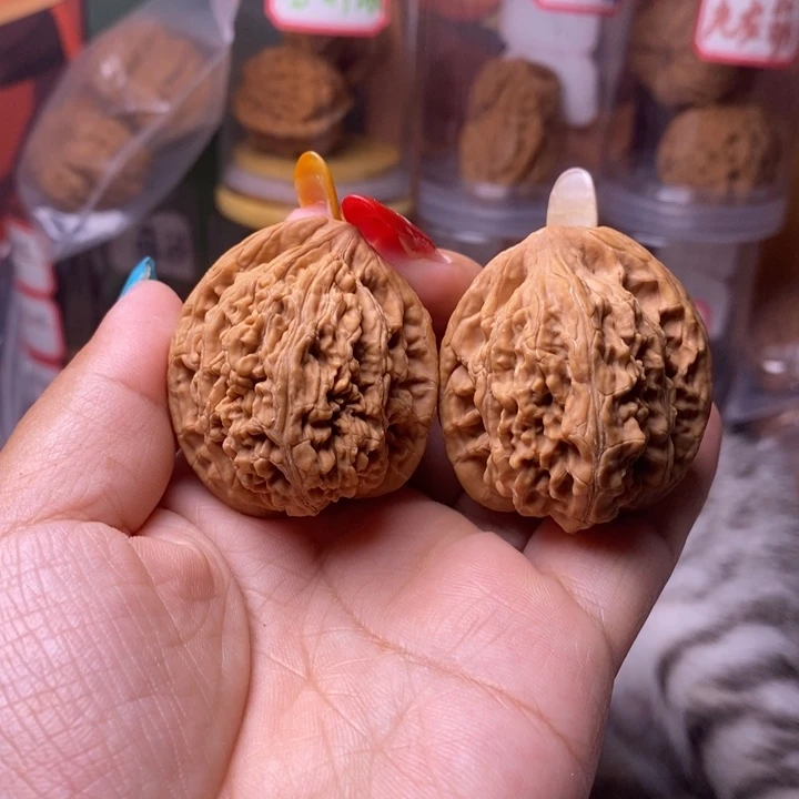 核桃手串/手链望月对歪