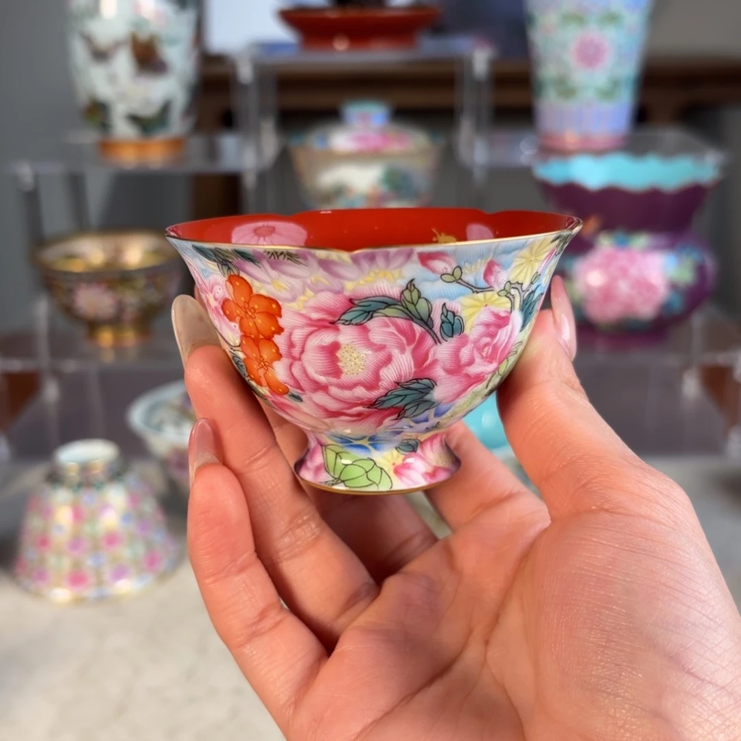 纯手工手绘 高端茶器