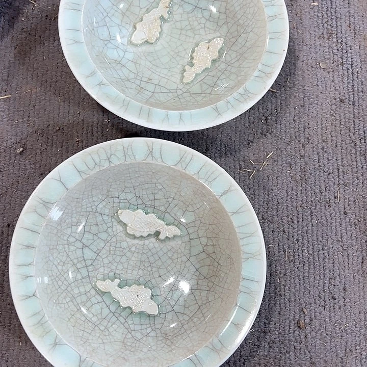 摆件赵*豹瓷器瓷器的瓷器的