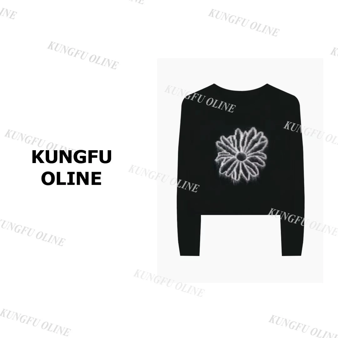 【雏菊小花】MY19-45秋冬流光风新款百搭休闲针织女生复古毛衣