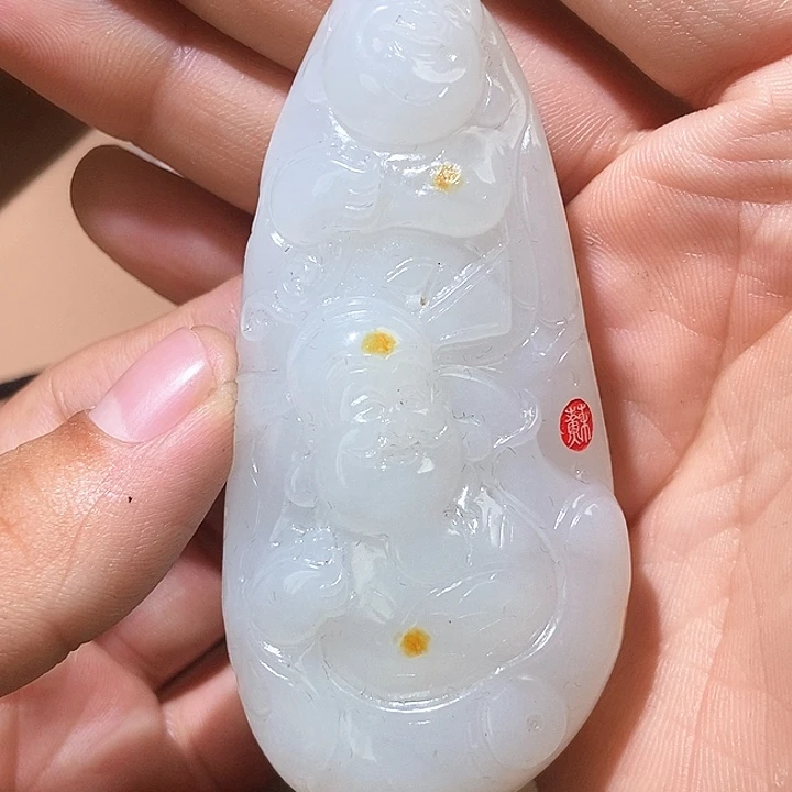 和田玉未镶嵌颈饰HX