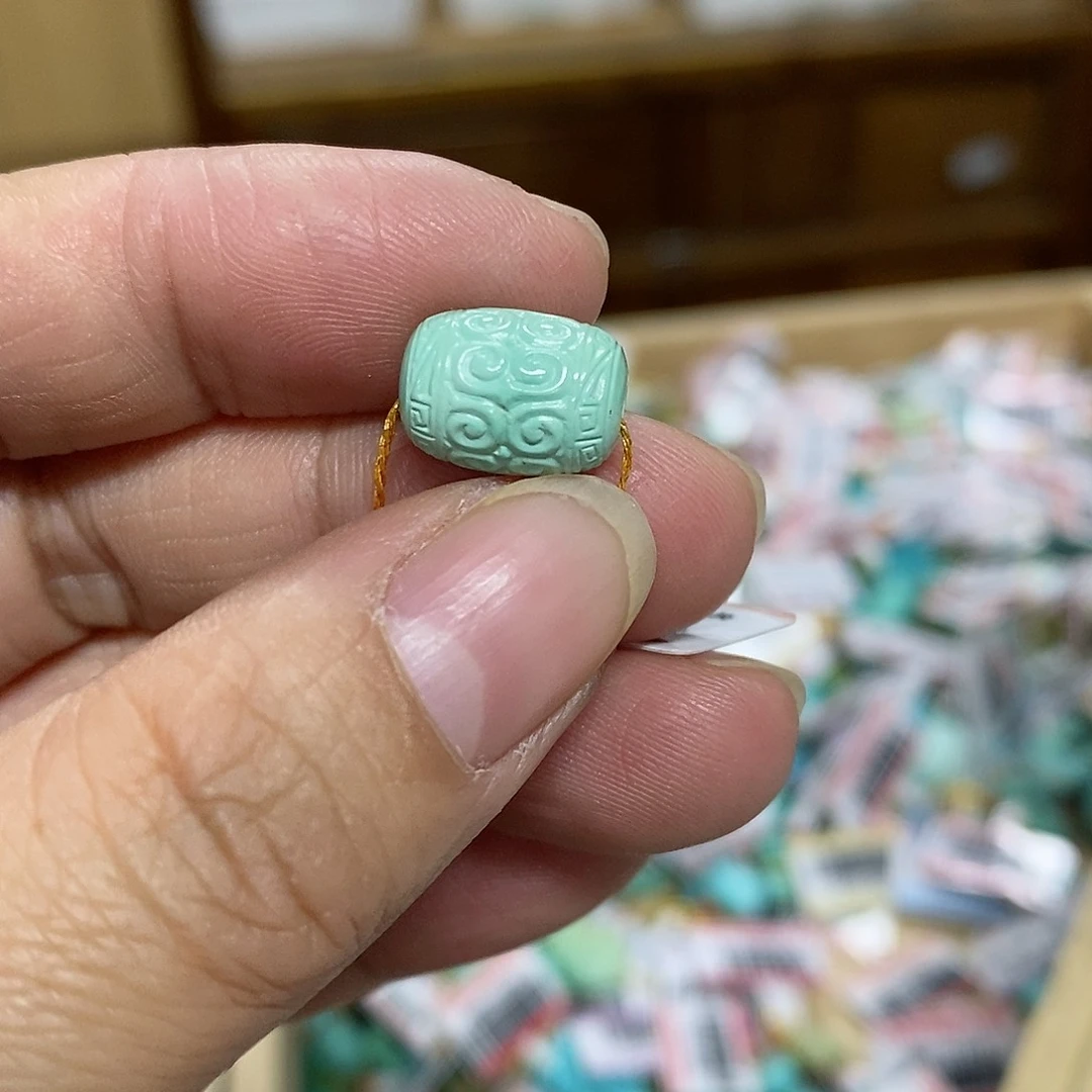 绿松石珠宝奇石未镶嵌