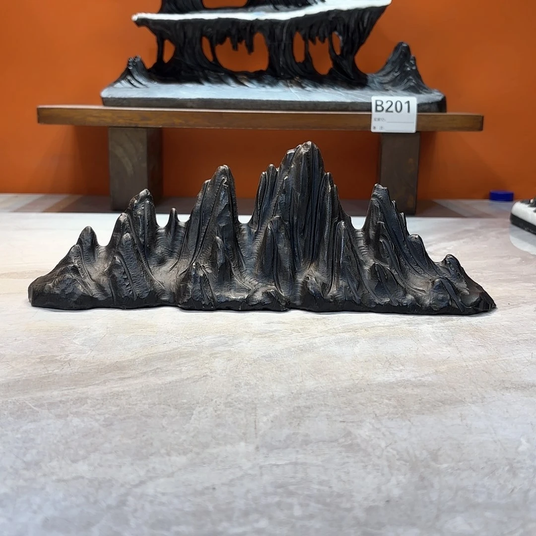 摆件小*丁灵璧石奇石摆件