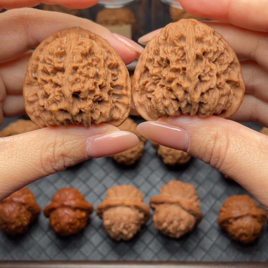 吊坠文玩核桃三角疆44