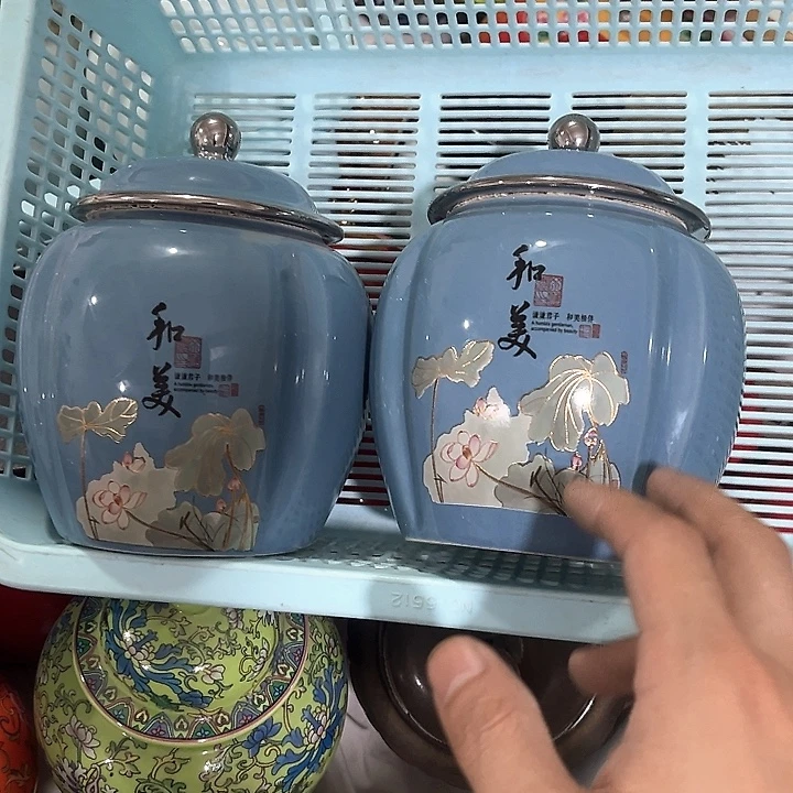 茶叶罐储物罐密封罐！