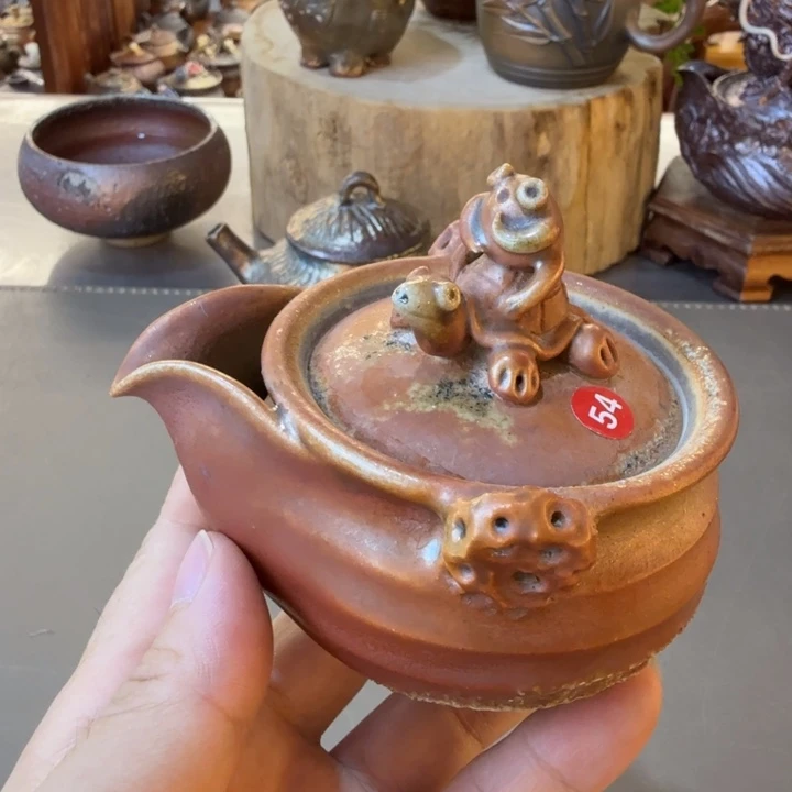 摆件柴烧福利心哦多多