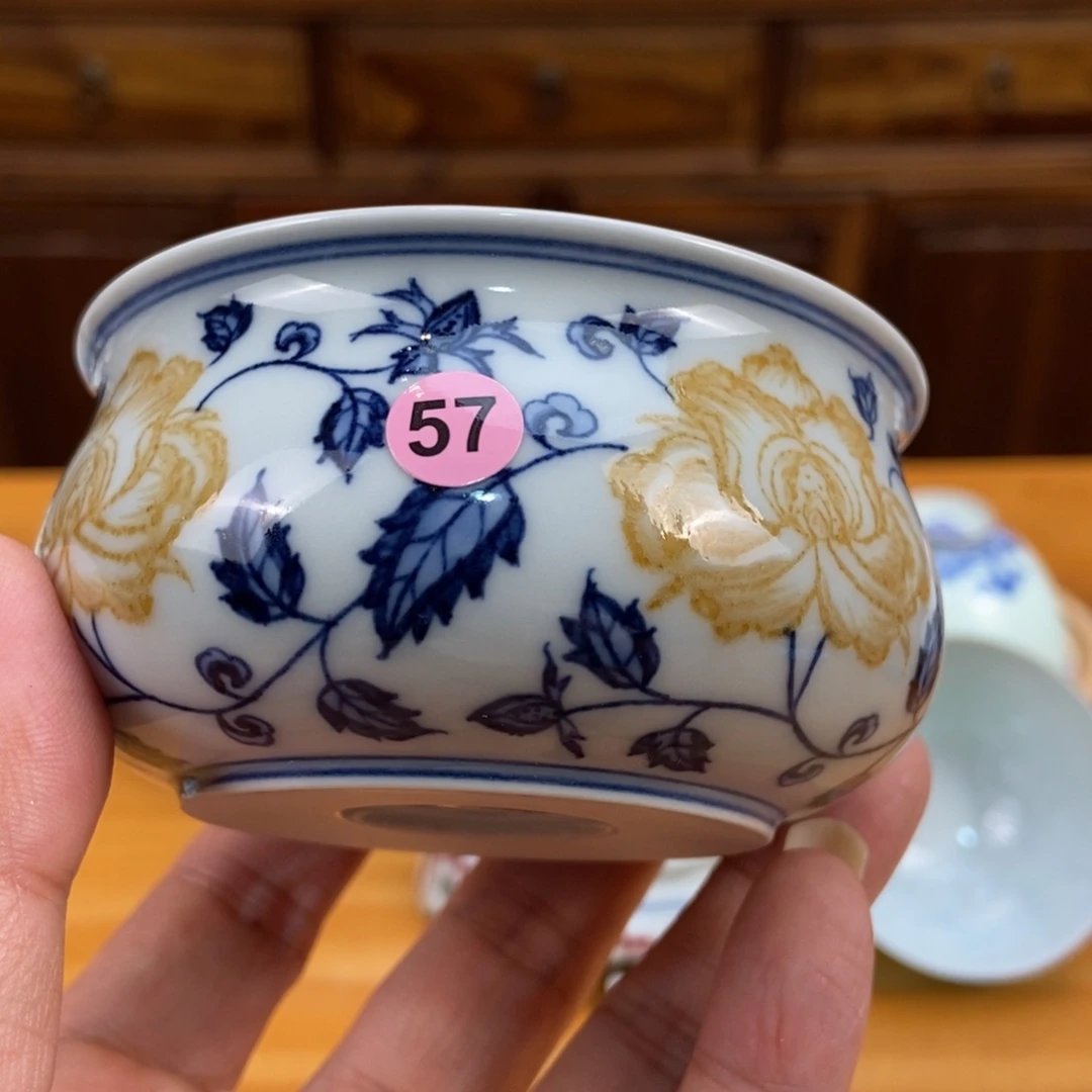 手绘茶具现在制品